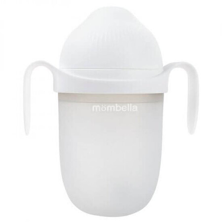 Biberon anticolici Breast-Like, 100% Silicon, Ivory, 300 ml, Mombella