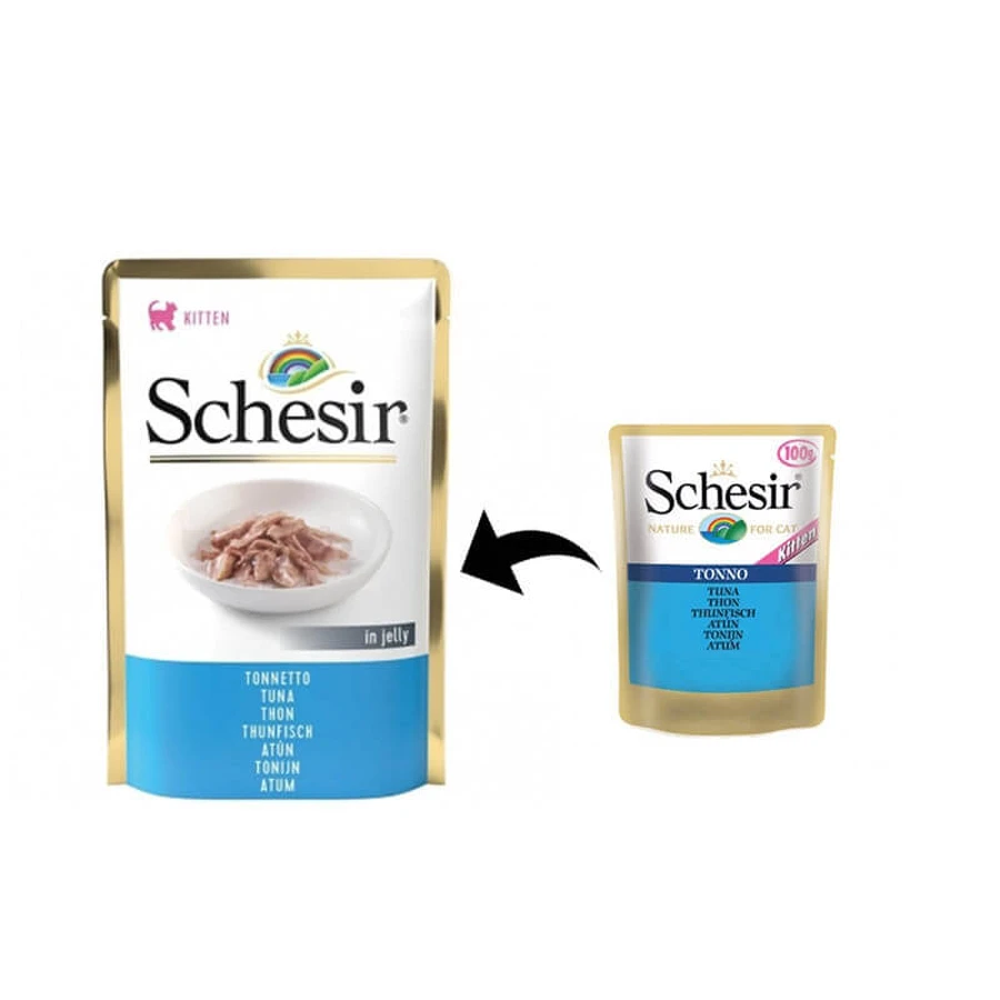 Schesir Kätzchen Ton in Gelee, 85