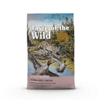 TASTE OF THE WILD Lowland Creek, Caille et Canard, croquettes pour chat sans céréales, 2kg