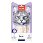 WANPY Creamy Treat, thon et crabe, sac de récompense pour chat, (purée), 70g