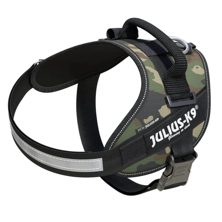 JULIUS-K9 IDC Power, harnais pour chien, S, 7-15kg, camouflage