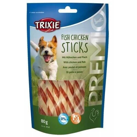 Trixie Belohnungssticks Trixie Premio Huhn und Fisch, 80 g
