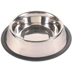 TRIXIE, miska dla psa, okrągła, antypoślizgowa, stal nierdzewna, srebrna, S-M(0.9l, ⌀23cm): ceny i cechy