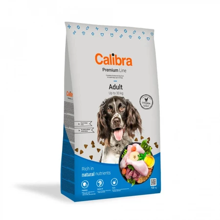 CALIBRA Premium Line Adult Large Breed, L-XL, Kip, droogvoer voor honden, 3kg