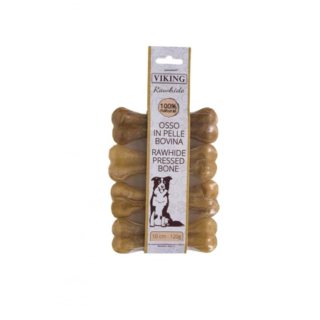LEOPET Viking Viking Bone Pressed, M, Beef, grain-free reward pouch dogs, 120g