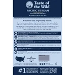 TASTE OF THE WILD Pacific Stream, Salmón, pienso sin cereales, 2kg