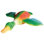 Trixie, Flugentenspielzeug für Hunde, mit Originalsound, Latex, 30cm, multicolor