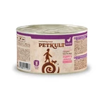 PETKULT Grain Free Mini Junior, Eend, graanvrij natvoer in blik voor jonge honden, 185g