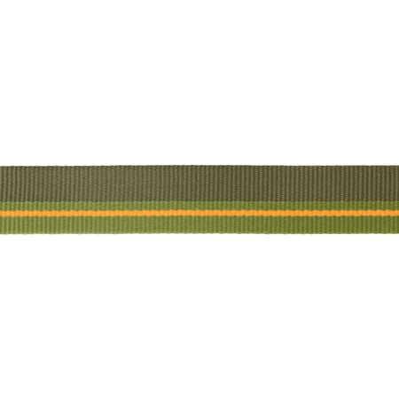 RUFFWEAR Flat Out Forest Horizon, zgardă bandă câini, ajustabilă, verde și portocaliu, S(28-36 x 2cm)