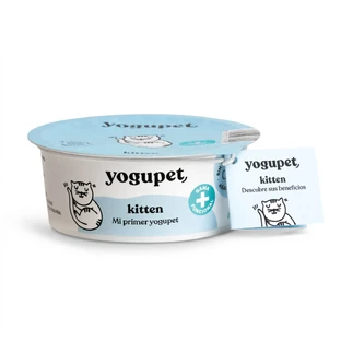 YOGUPET Kitten Yogur, golosinas para gatos junior, (topping), 110g