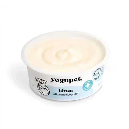 YOGUPET Kitten Yogur, golosinas para gatos junior, (topping), 110g