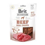 BRIT Jerky Jerky Beef Fillets, golosinas para perros, filete de ternera deshidratado, 80 g