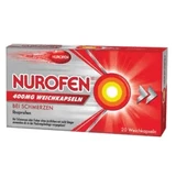 Nurofen 400 mg soft capsules for pain, 20 pcs. capsules