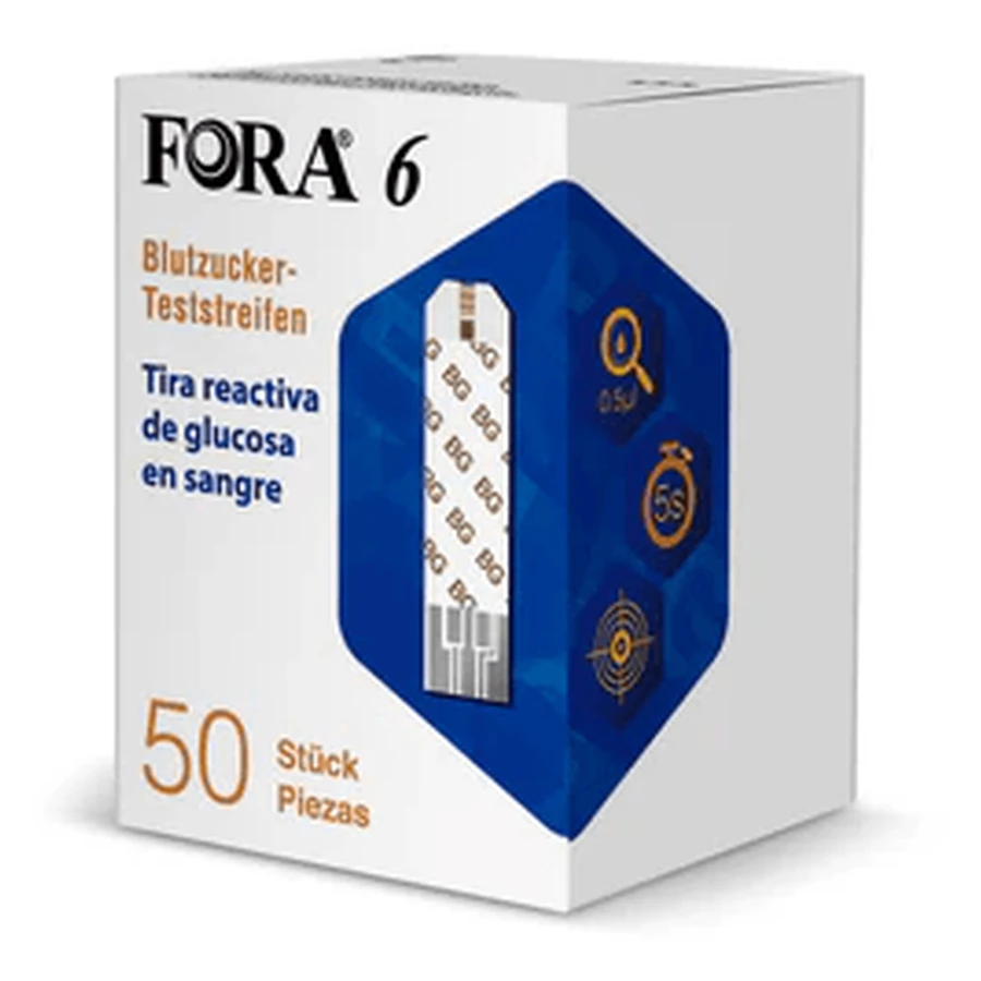 Fora 6 BZ Teststreifen, ForaCare Europe GmbH