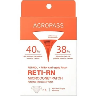 Mikrokonus- und Retinolpflaster Reti-Rn T-Shape, 4 Stück, Acropass