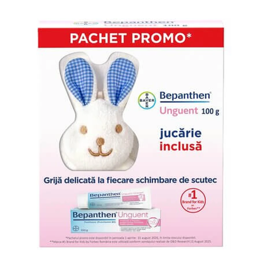 Windelausschlag-Salbe Bepanthen, 100 g + Spielzeug, Bayer