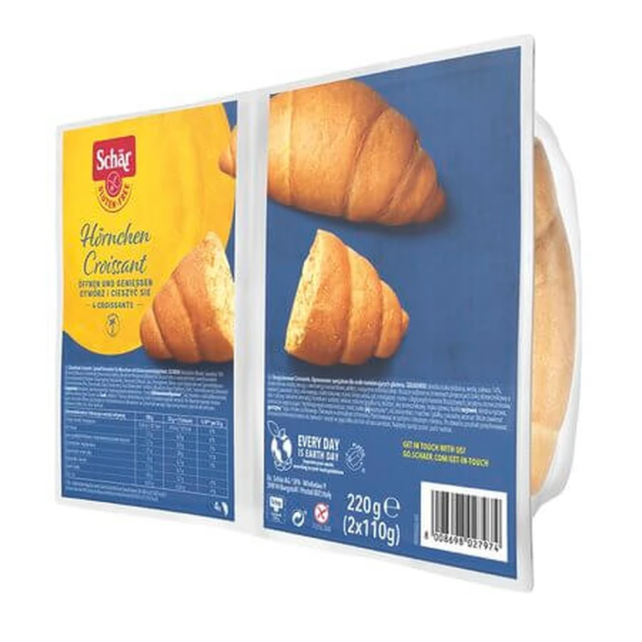 Croissant sans gluten, 220 g, Schar