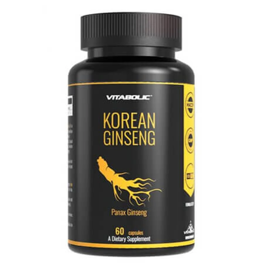 Koreaanse ginseng, 60 capsules, Vitabolic