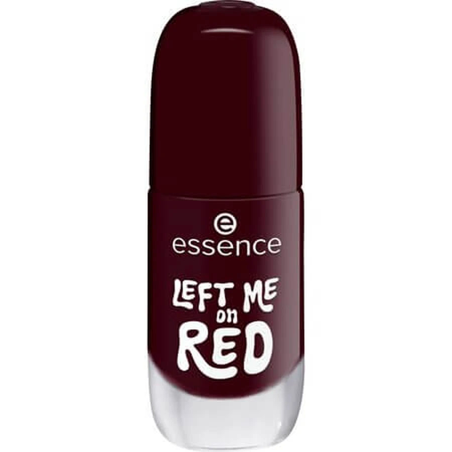 Nail Polish 12 Left Me On The Red, Gel Nail Polish, 8 ml, Essence