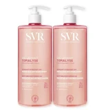 Washing shower gel for dry and sensitive skin Topialyse, 2x1000 ml, Svr