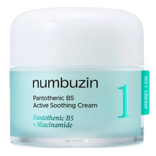 Crema calmante e hidratante para pieles con tendencia acneica No.1 Pantothenic B5, 80 ml, Numbuzin