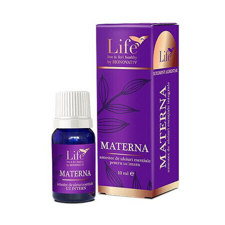 Materna Interne Mix van Hele Essentiële Oliën, 10 ml, Bionovativ