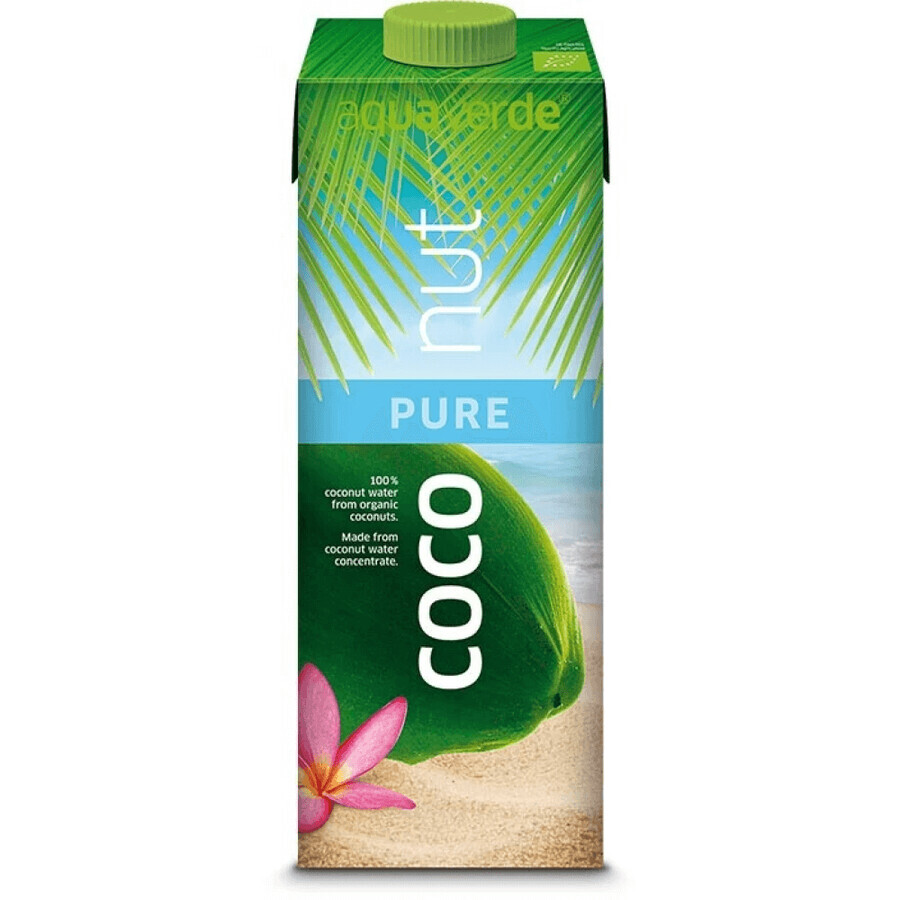 Eau de coco, 1 litre, Aqua Verde