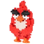 Set di costruzioni Plus-Plus, tubo da 110 pezzi, Angry Birds RED