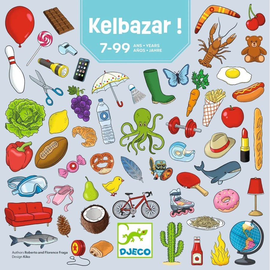 Juego de mesa Kelbazar, Djeco