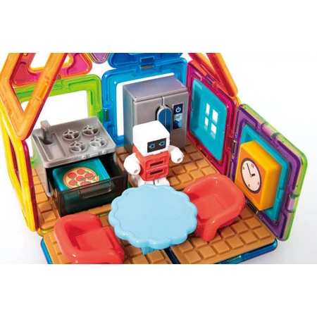 Magformers Kinderbaukasten - Küche, 33 Teile