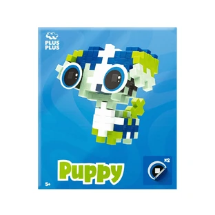 Plus-Plus bouwset, DIER - Speelse puppy