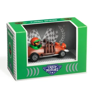 Racewagen Turbo Spider, Gekke verzameling motoren, Djeco