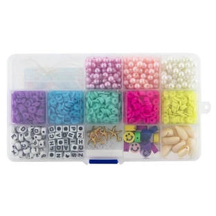 Kreatives DIY-Set in einer Box, 13 Perlenmuster zum Selbermachen
