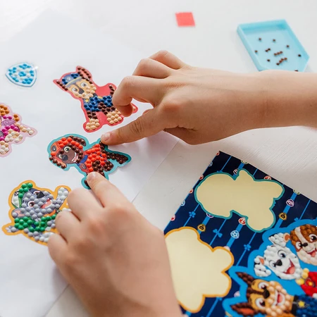 Set créatif DIY Créer des autocollants avec de la peinture diamantée, Paw Patrol, Puppy Patrol, Totum