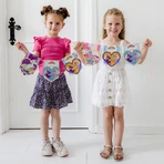 2 in 1 creative studio with unicorns, diamond painting and bracelets