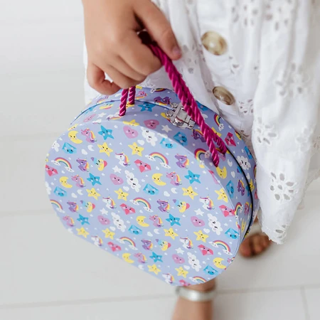 2 in 1 creative studio with unicorns, diamond painting and bracelets