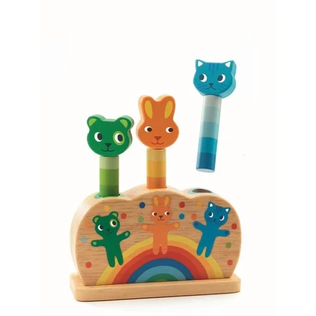 Pop up motorized toy Djeco