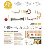 Zig & amp;Go Djeco, set di costruzioni, 25 pezzi