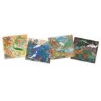 Djeco creatieve transferset, dinosaurussen