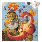 Puzzle rycerz i smok Djeco: ceny i cechy