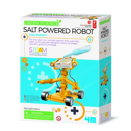 Salt-powered robot construction kit, Green Science - Green Science