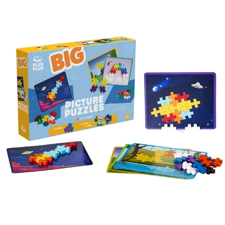 Puzzel Plus-Plus, 60 grote stukken, Afbeeldingen