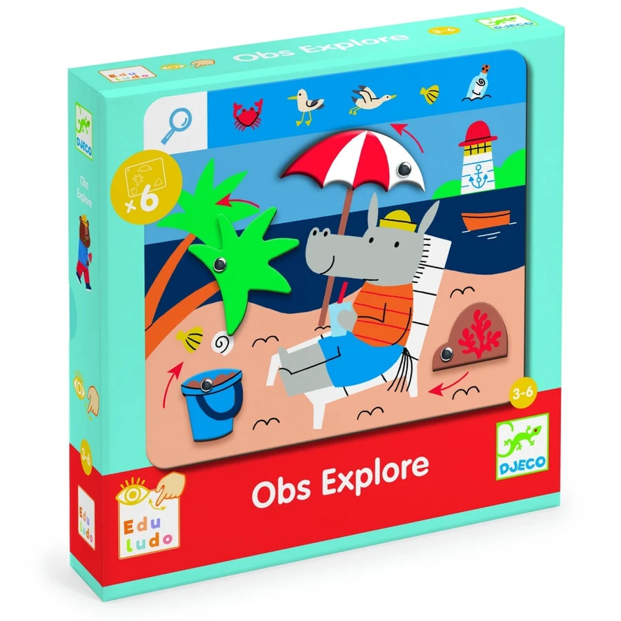 Game Eduludo Obs Explore, Djeco