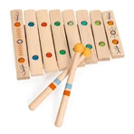 Xylophon aus Holz, Musikinstrument, Djeco