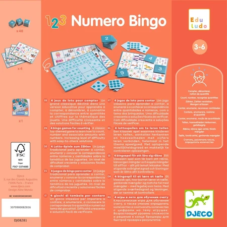 Lernspiel Bingo, Djeco