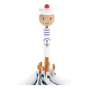 Children umbrella with wooden handle - Sailor - Vilac