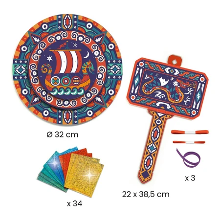 Creatief doe-het-zelf-spel Als een Viking, Djeco
