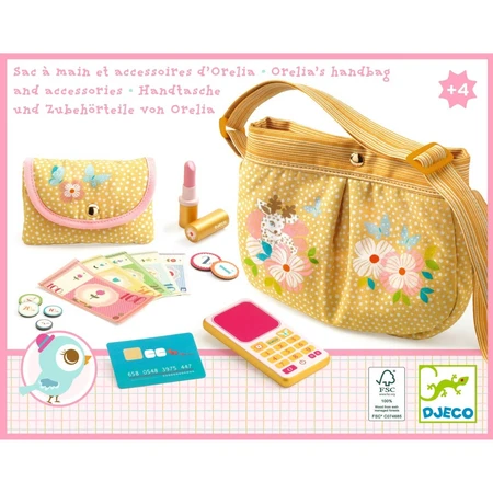 Bolsa de algodón con accesorios, Djeco