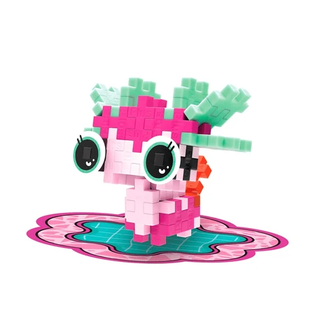 Plus-Plus construction set, ANIMAL - Adorable Axolotl