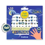 Spiegeling van de maan nagelstickers, Djeco